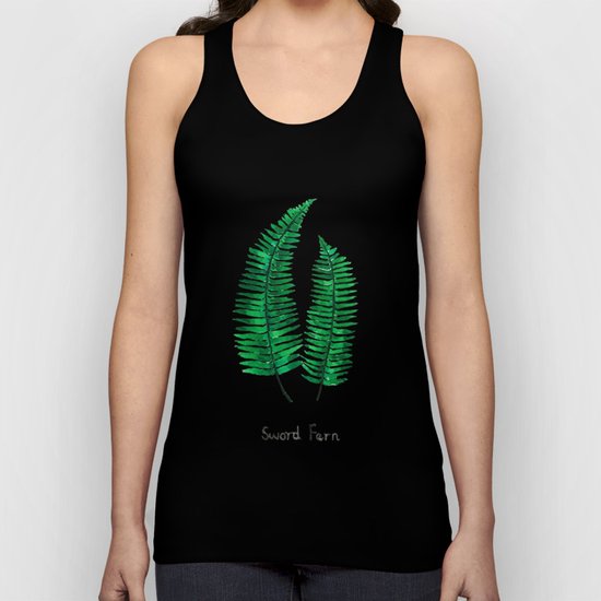 sword fern Unisex Tank Top