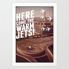 Here They Come! Art Print