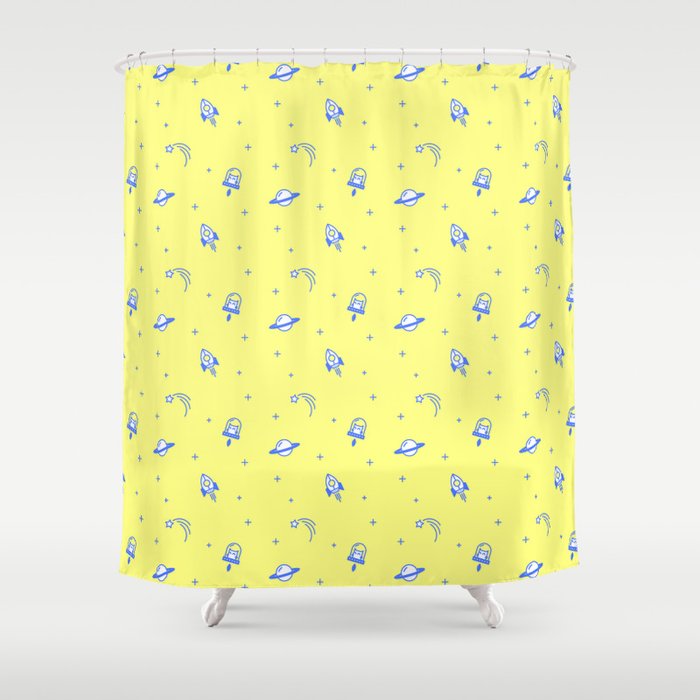 Cats in Space Shower Curtain