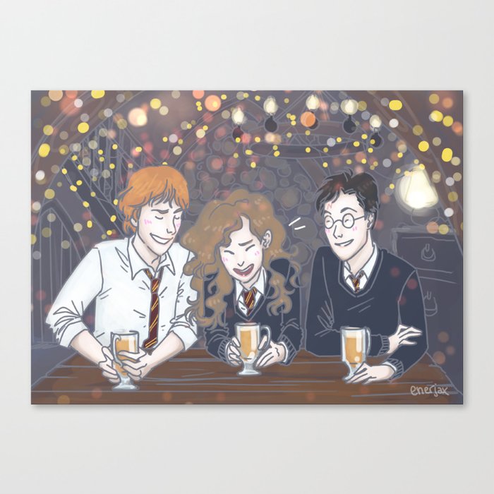 The Golden Trio Canvas Print