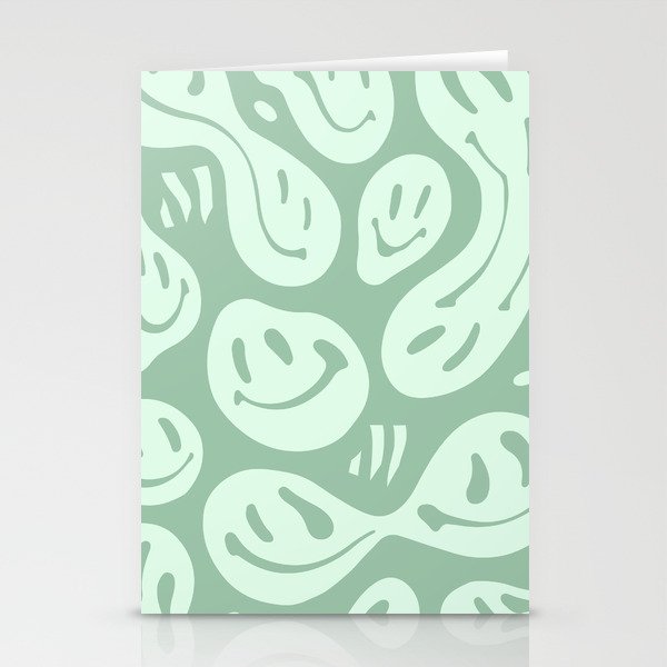Minty Fresh Melted Happiness Stationery Cards