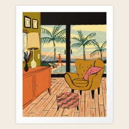 Cute House Art Prints For Any Decor Style Society6
