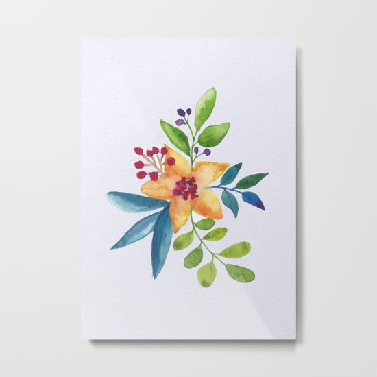 Flowers -a6 Metal Print