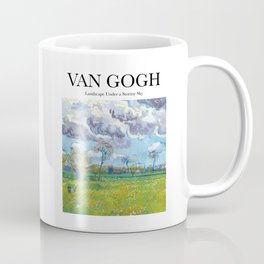 Van Gogh - Landscape Under a Stormy Sky Coffee Mug