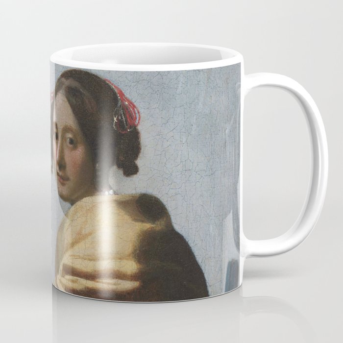 Johannes Vermeer "A Young Woman Seated at the Virginal" Coffee Mug