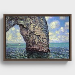 Claude Monet Framed Canvas