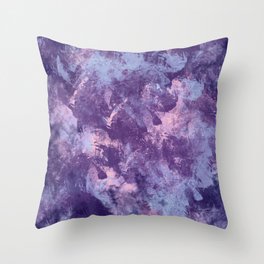 Purple texture Throw Pillow