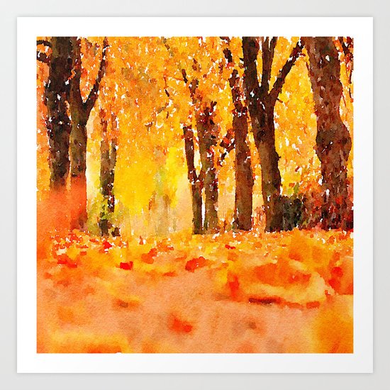 Fall Art Print