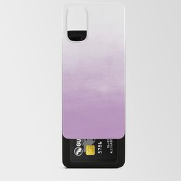Ombre Paint Color Wash (lilac/white) Android Card Case