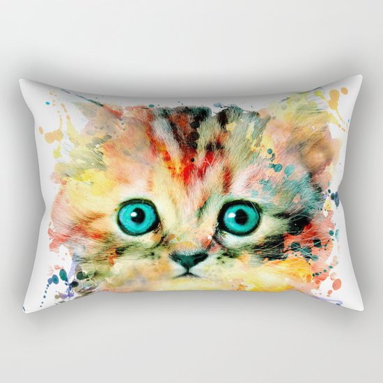 Kitten Rectangular Pillow