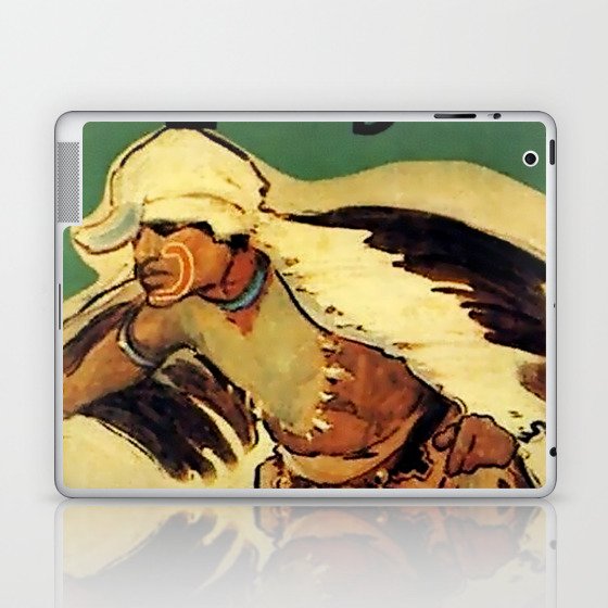“Eagle Dancer” Western Art by Gerald Cassidy Laptop & iPad Skin