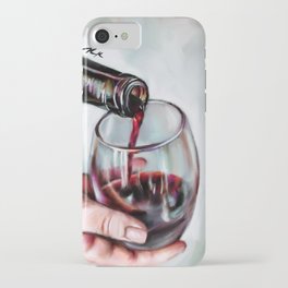 Glass of Red iPhone Case