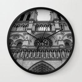 Notre-Dame Cathedral of Paris #2 Wall Clock