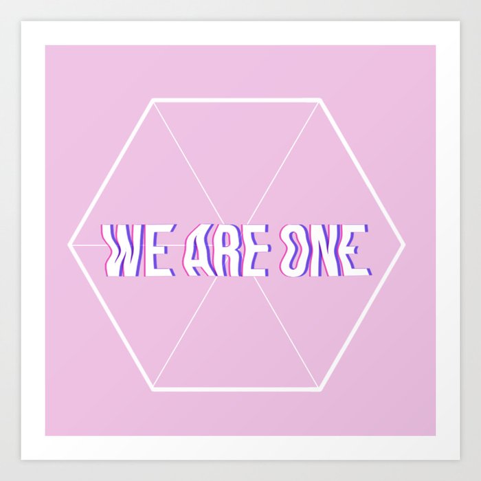 Exo We Are One Art Print By Daesigns Society6 Exo We Are One Art Print By Daesigns Society6