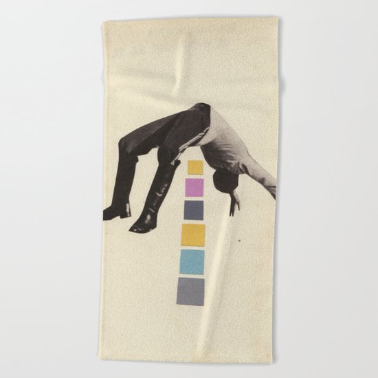 High Jump Beach Towel