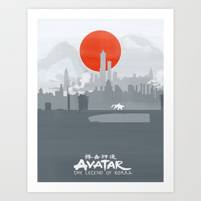 Avatar The Legend of Korra Poster Art Print