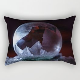 Winter Bubbles VIII Rectangular Pillow