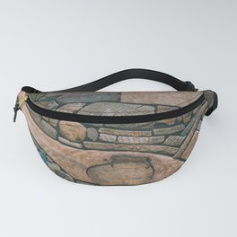 pieces of wood Fanny Pack