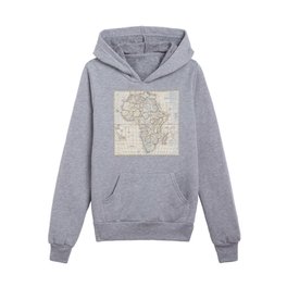 Africa - Cruttwell - 1799 vintage pictorial map  Kids Pullover Hoodies