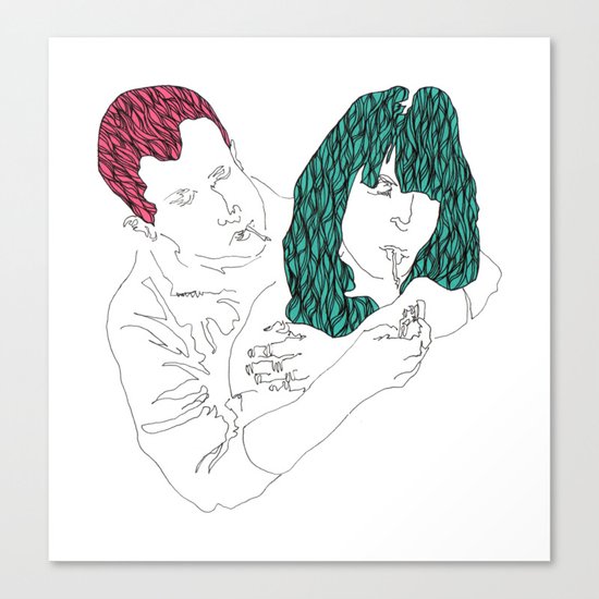 Hang Out Canvas Print