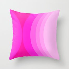Moons - Pinks Throw Pillow