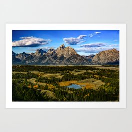 Wyoming Scapes Art Print