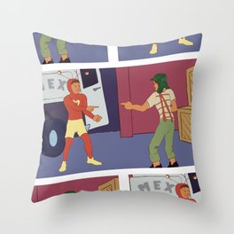 I suspected from the beginning Throw Pillow