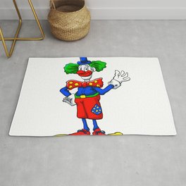 clown cartoon Rug