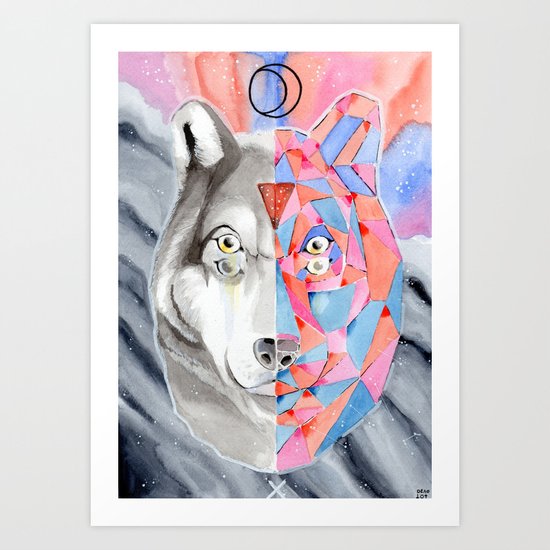 Alone Togheter Art Print