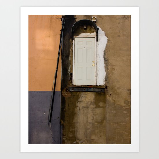 Door, Washington DC Art Print