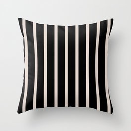 Stripes - Neutral Throw Pillow