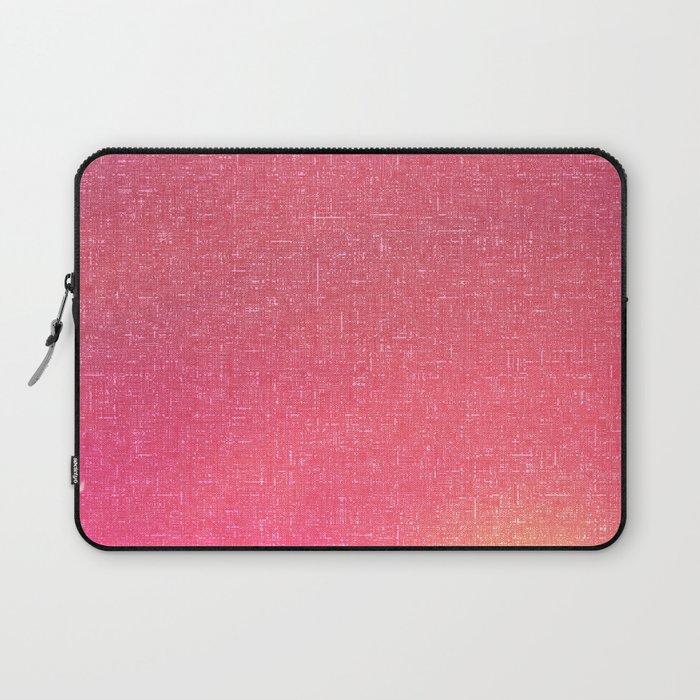 amaranth pink sunset architectural glass texture look  Laptop Sleeve