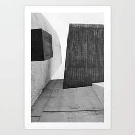 Ronchamp | Notre Dame du Haut chapel | Le Corbusier architect Art Print