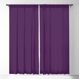 Violet Void  Blackout Curtain