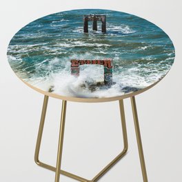 Beach Piers Side Table