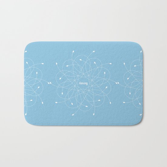 Ornament – dancing Bath Mat
