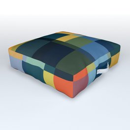 Tachash - Colorful Decorative Art Pattern Outdoor Floor Cushion