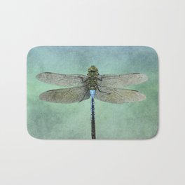 Blue Dragonfly Bath Mat