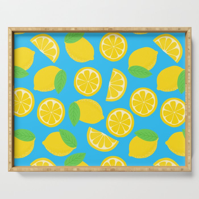 Lemon Melon Serving Tray