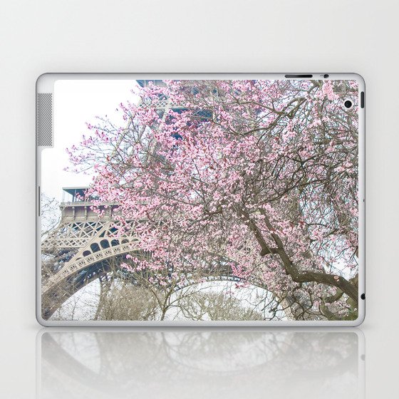 Paris in Springtime with the Eiffel Tower Laptop & iPad Skin