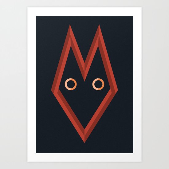The Fox Art Print