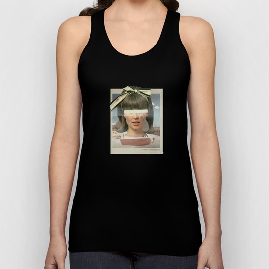 Tears In The Typing Pool | Collage Unisex Tank Top