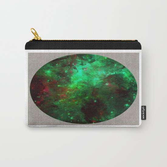 Captured Space - Abstract, geometric, outer space themed art Carry-All Pouch