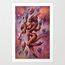 Aries Art Print