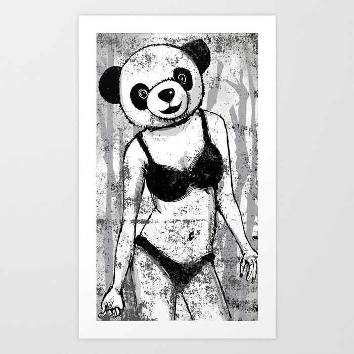 Panda Time Art Print