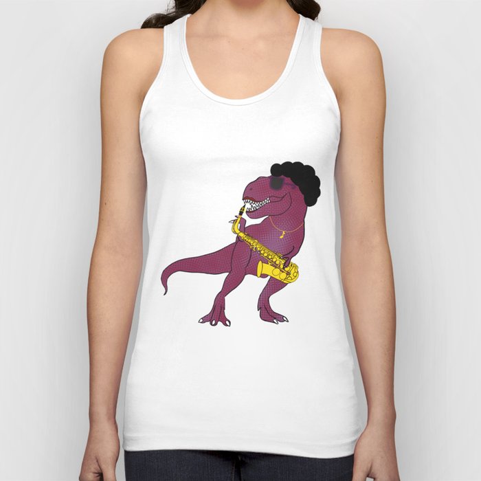 She-Rex Sax Tank Top