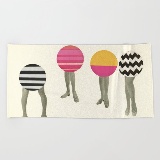 Dancing Feet Beach Towel