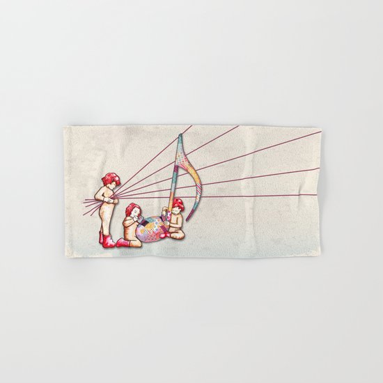 The Music Class - L'atelier de musique Hand & Bath Towel