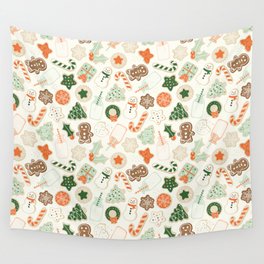 Christmas Cookies Wall Tapestry