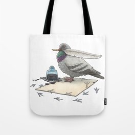 Pigeon Post Tote Bag